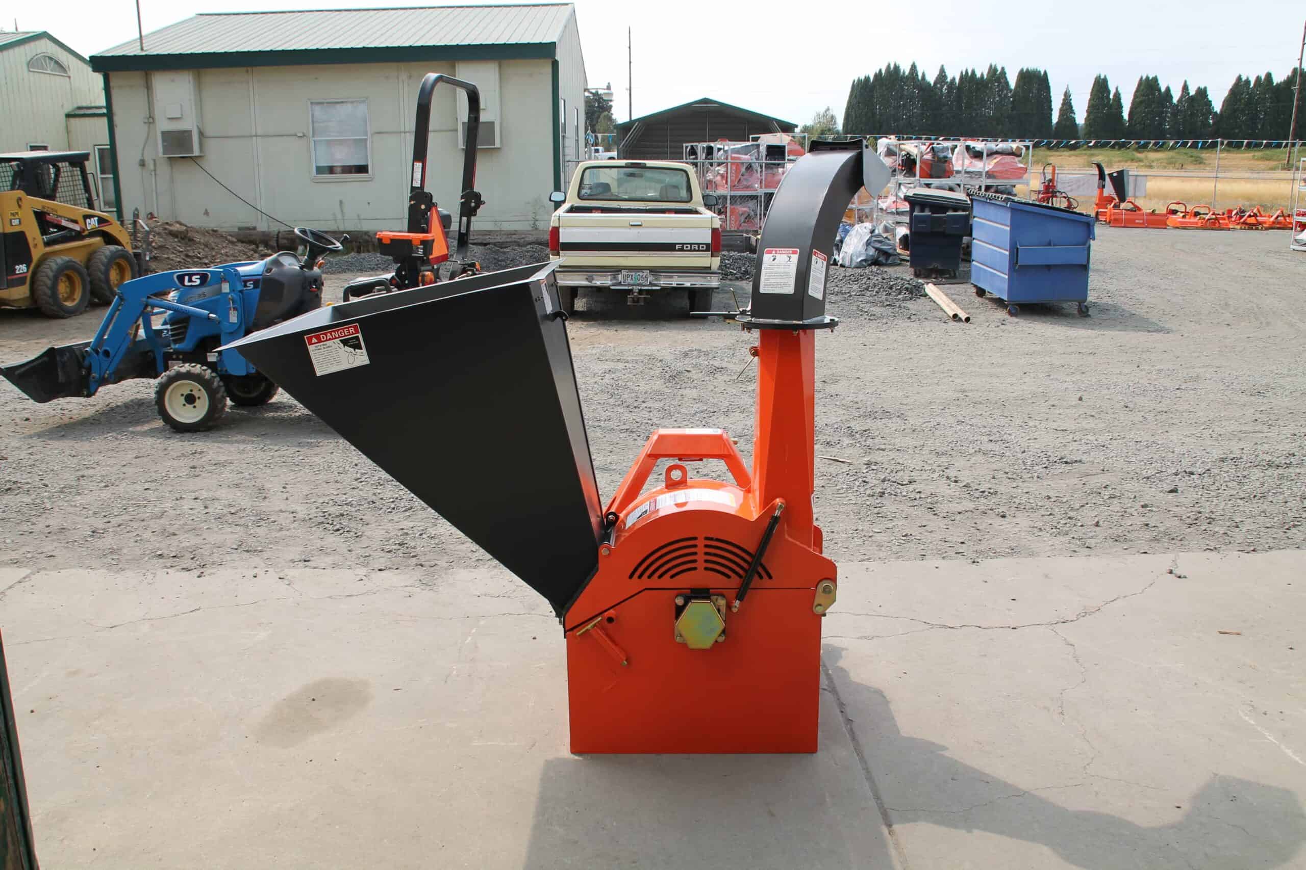 Farmer Helper FH-DW30 Drum Style Wood Chipper | 6” Chipping Diameter | 20-50HP For Tractor