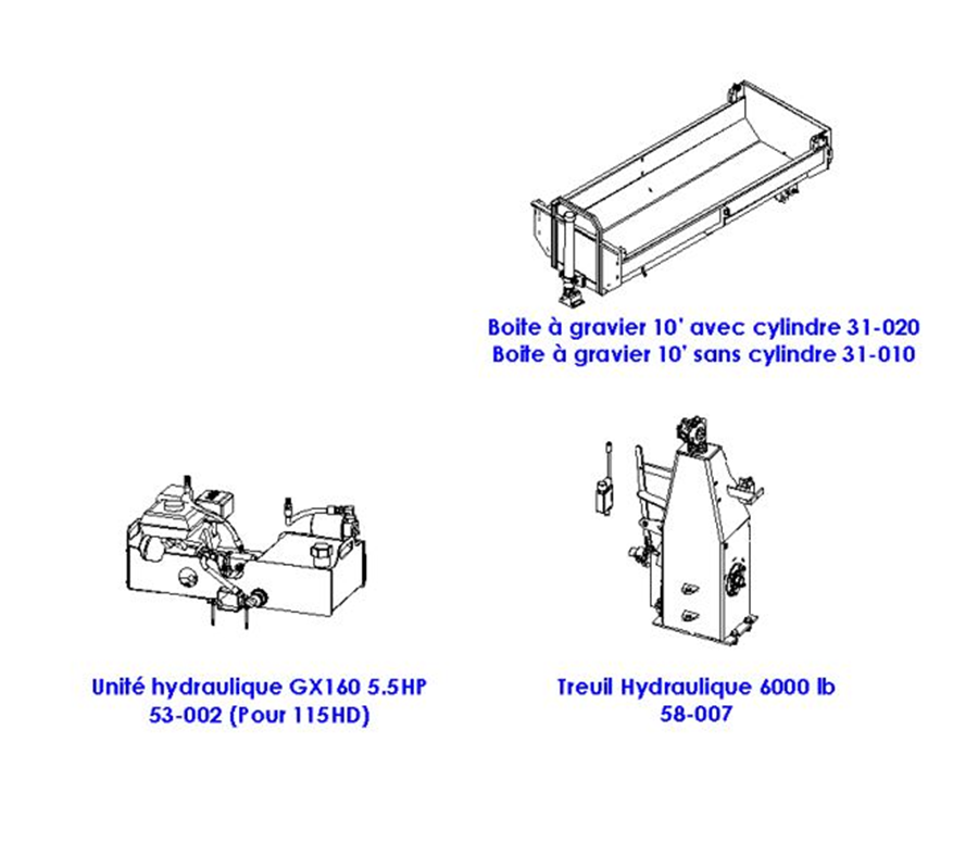 Woody Equipment 9' 9'' Forestry Trailer Model 10-66 HV with Gooseneck Log Loader Model 115 HD | Pull Type | For Tractors