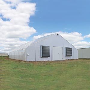 FarmTek GrowSpan Series 750 Commercial Greenhouse  | Automated Light Deprivation | Durable Galvanized Steel, Energy-Efficient Insulation