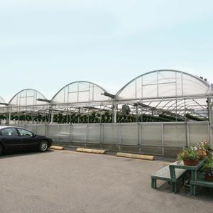 FarmTek GrowSpan Series 1000 Commercial Greenhouse | Durable Galvanized Steel Frame | Customizable Ventilation & Door Options