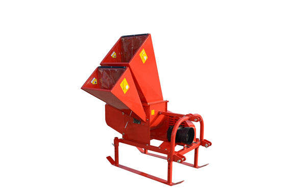 Farmer Helper FH-ECO19 Shredder and Wood Chipper | 3”x5" Chipper Capacity | 15-50HP PTO For Tractor